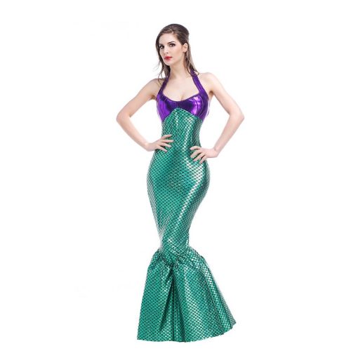 Mermaid's Kiss: Sexy Cosplay Costume for Women - Halloween & Stage Performance - Image 2