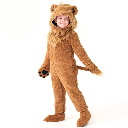 Little Lion's Roar: Adorable Halloween Costume for Kids' Stage Play - Image 2