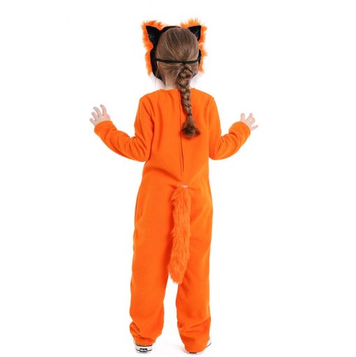 Fox in Disguise! Adults & Kids Fox Costume for Halloween Party & Stage Show - Image 3