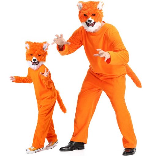 Fox in Disguise! Adults & Kids Fox Costume for Halloween Party & Stage Show