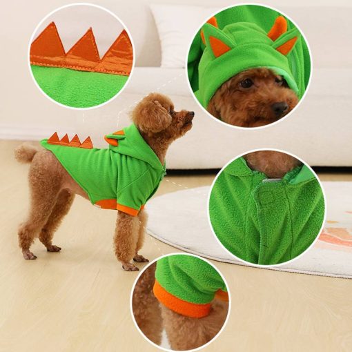 Green Dinosaur Family Matching Onesies - Human and Pet Costume Set for Dog, Kids, and Adults - Image 3