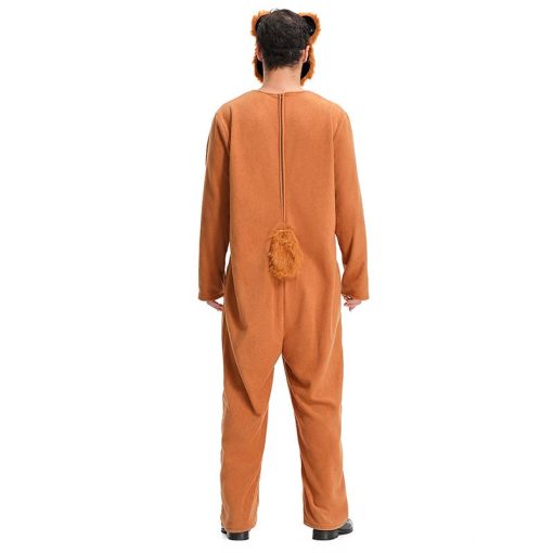 Halloween Family Matching Animal Onesies - Mr. Smiling Bear Plush Jumpsuit Costume for Kids, Adults, and Pets - Image 5