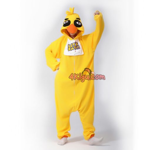 Chica the Chicken Kigurumi FNAF Costume - Image 5