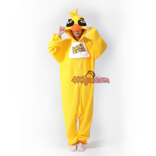 Chica the Chicken Kigurumi FNAF Costume - Image 2