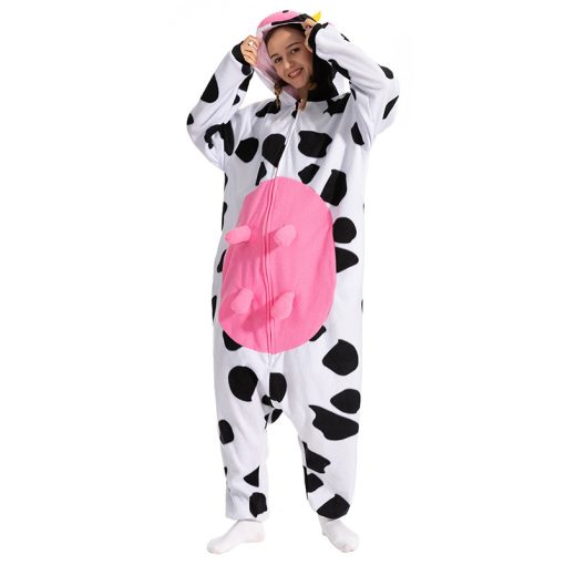 Cow Kigu Onesie Adult Animal Pajamas - Image 3