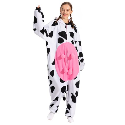 Cow Kigu Onesie Adult Animal Pajamas - Image 4