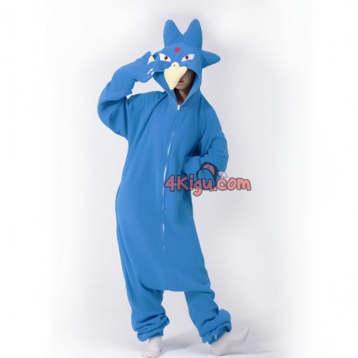 Golduck Kigurumi Onesie Family Christmas Pajamas - Image 4