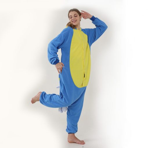 Gyarados Kigurumi Onesie Costume For Adults - Image 4