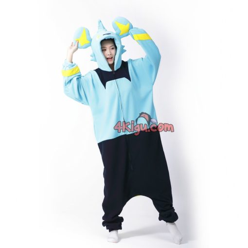 Shinx Kigurumi Onesie Halloween Costume Pajamas - Image 3