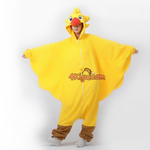 Chocobo Kigurumi Final Fantasy Halloween Costumes - Image 2