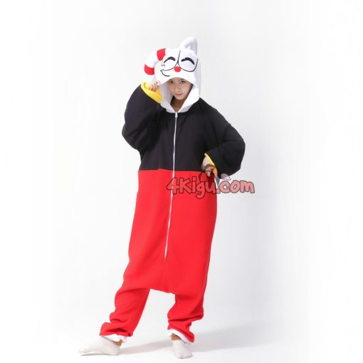 Cup Head Kigu Onesie Halloween Costumes