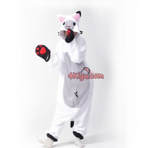 Pandy Paws Cat Kigurumi Costume Onesie