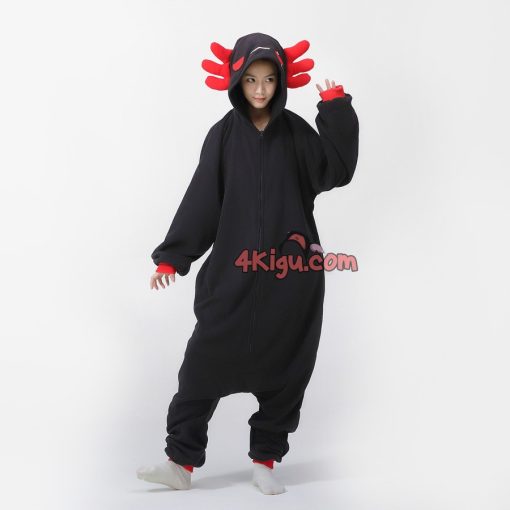 Devil Axolotl Kigu Onesie Couples Halloween Costumes - Image 3