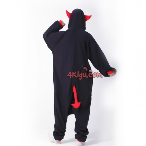 Devil Cat Kigu Onesie Couples Halloween Costumes - Image 7