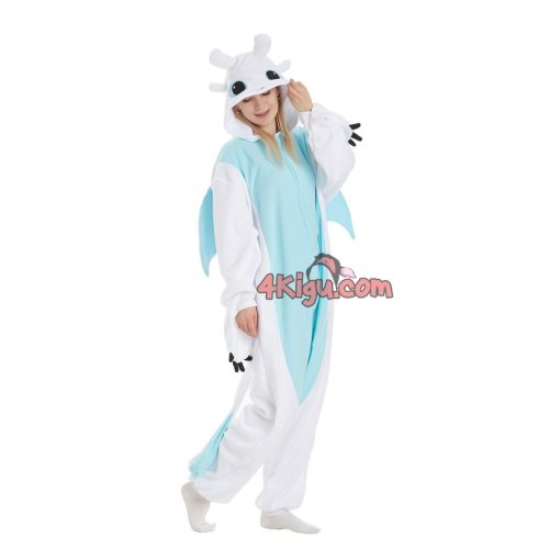 Light Fury Onesie Toothless Costume - Image 4