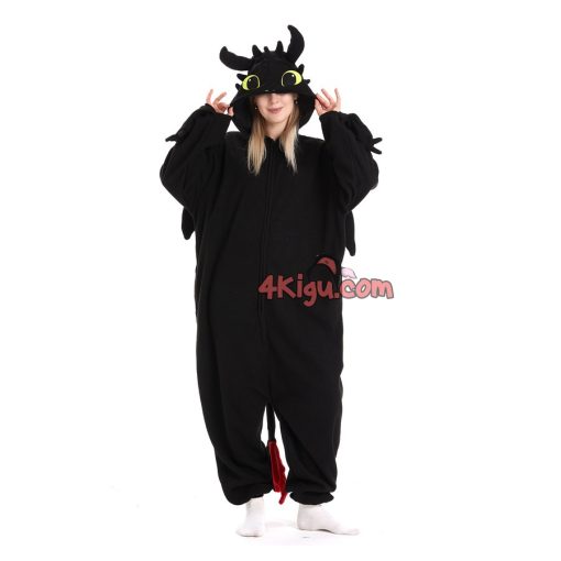 Toothless Onesie Night Fury Costume - Image 2